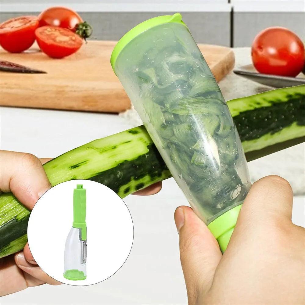 Vegetable Peeler with Container - Handy Homewares